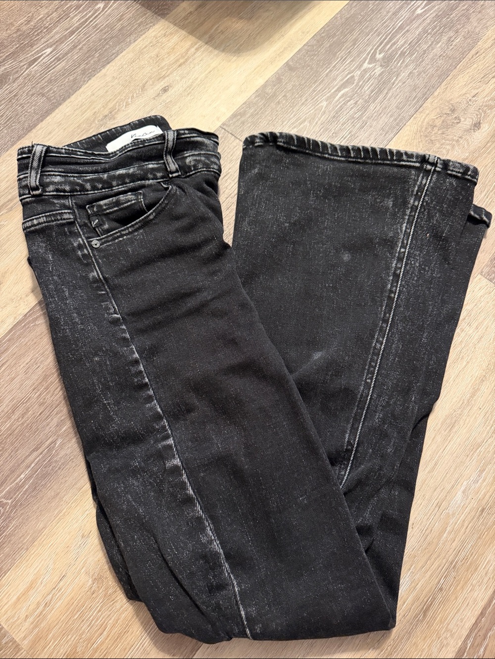 Black Women’s Jeans - Classic High-Rise Flare